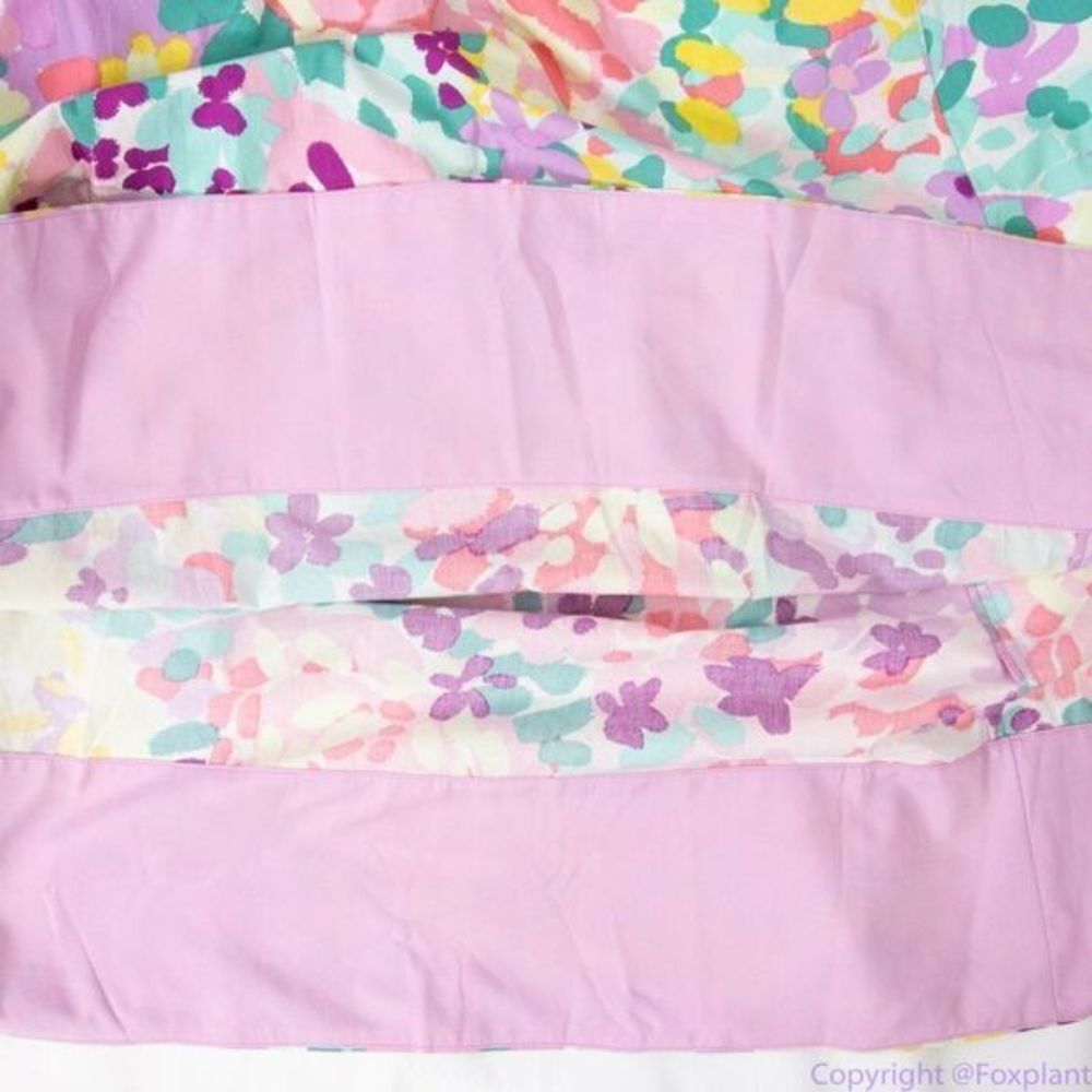 NWT kate spade Painted Petals Floral Cotton Shirtdress, Pastel - Picture 5 of 15
